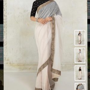 Maria B. Pakistani Fully Sewn 3-piece Sari Suit